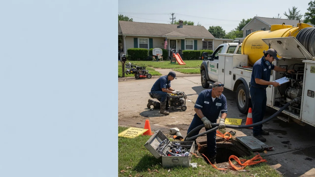 Septic Tank Pumping in Wallpack Center, NJ near me